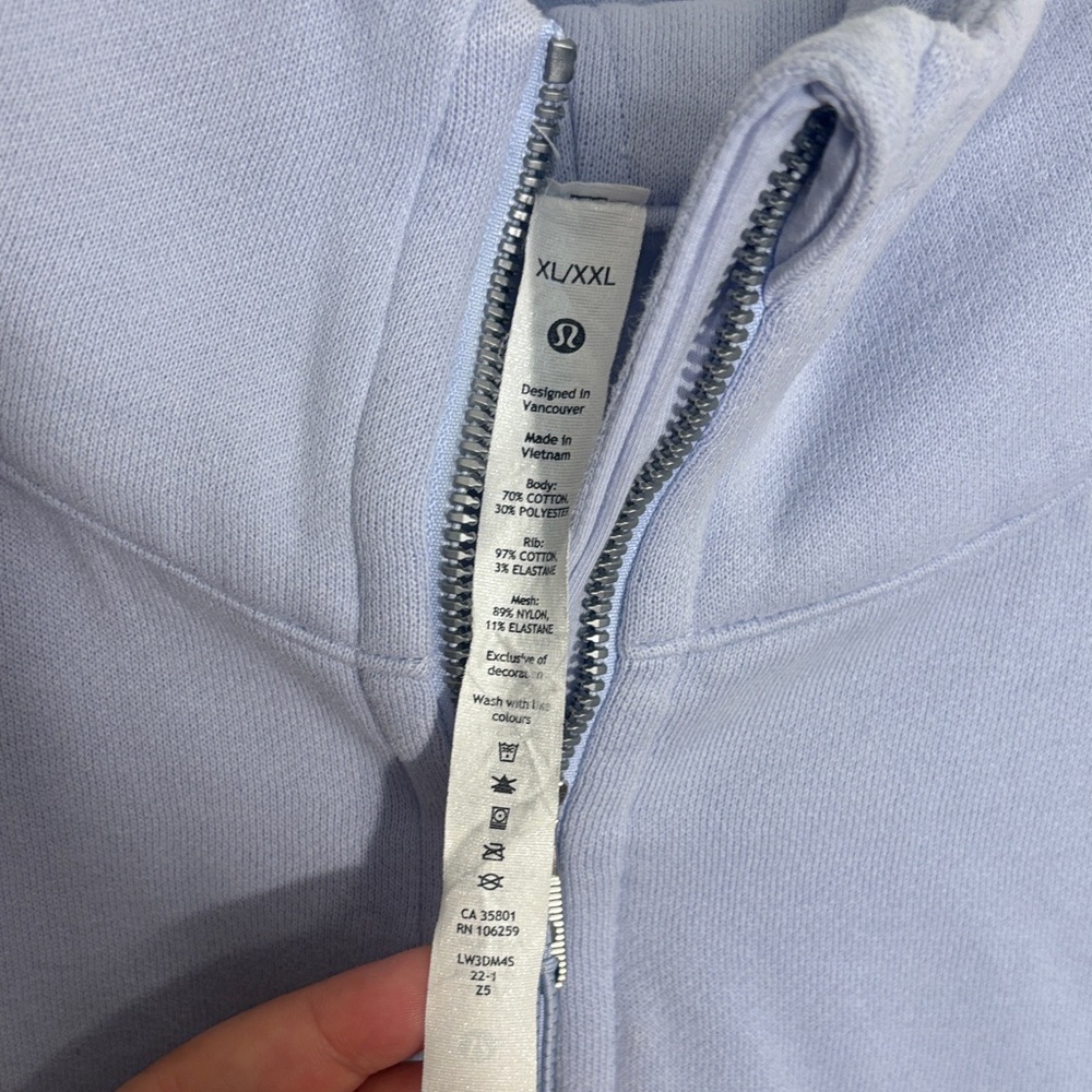 LULULEMON Half-zip Scuba Hoodie - Picture 2 of 3